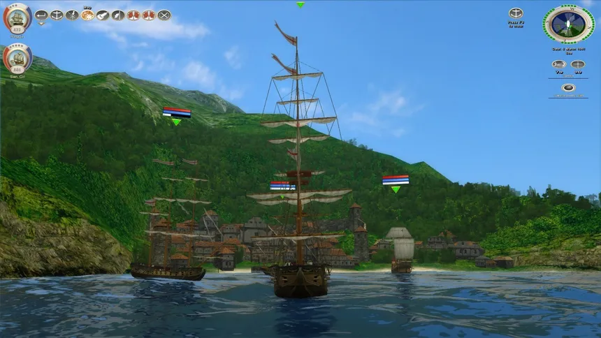 Скриншот 3 к игре Sea Dogs: Caribbean Tales