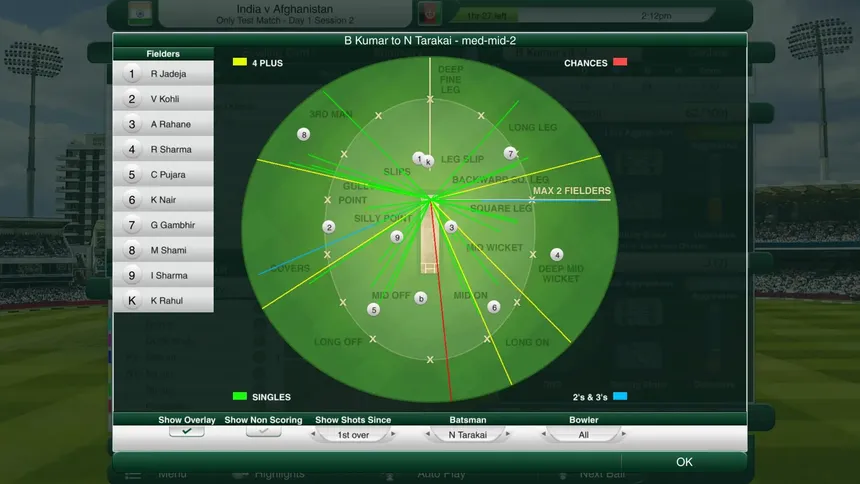 Скриншот 1 к игре Cricket Captain 2018