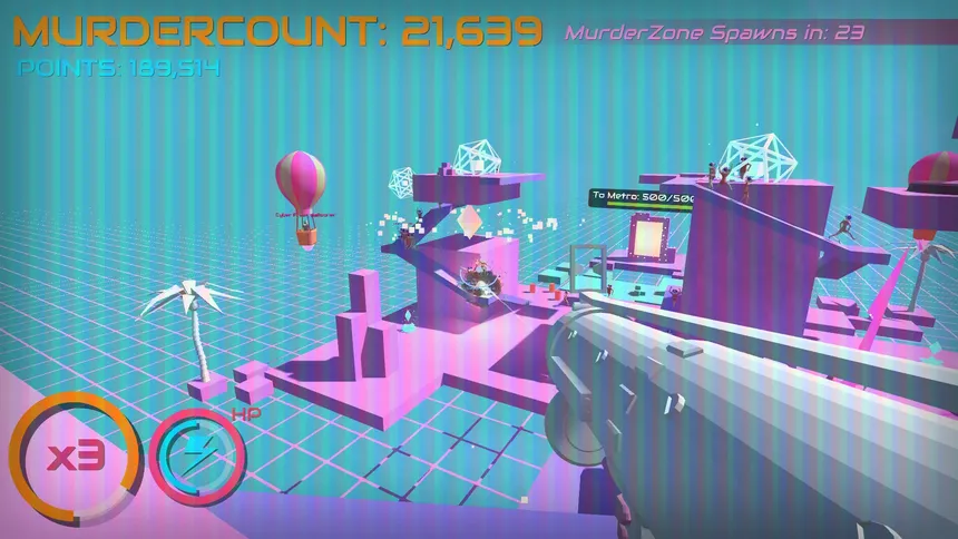 Скриншот 8 к игре Murderwave: Digital Slaughter