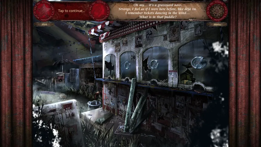 Скриншот 1 к игре Forgotten Places: Lost Circus
