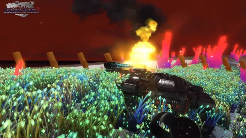 Скриншот 4 к игре Galactic Tanks