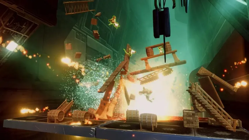 Скриншот 3 к игре Space Slingshot VR