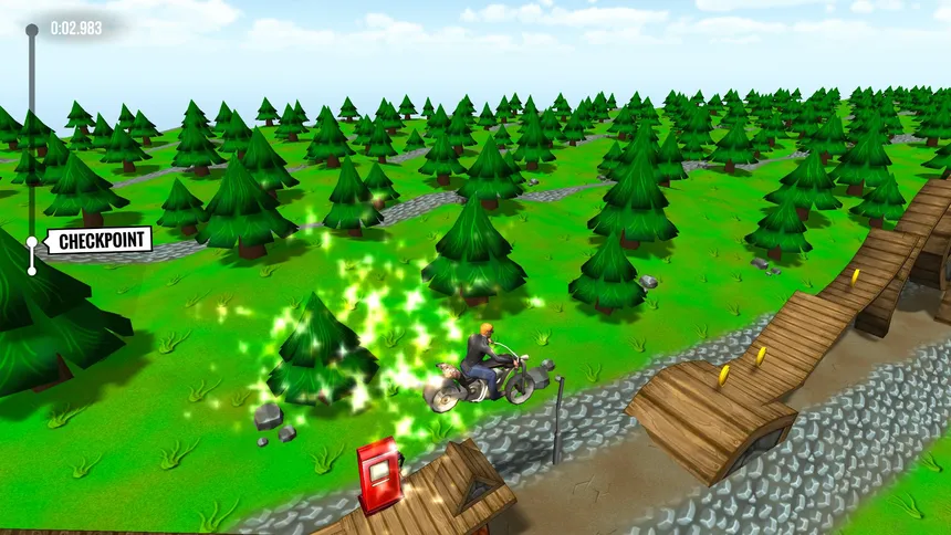 Скриншот 5 к игре Moto Racing 3D
