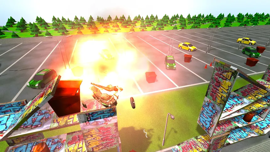 Скриншот 6 к игре Moto Racing 3D