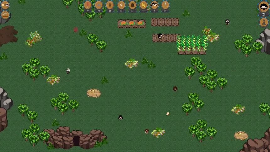 Скриншот 1 к игре Pixel Caveman