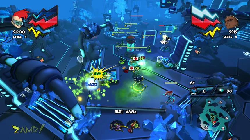 Скриншот 1 к игре ZAMB! Endless Extermination