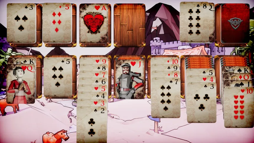 Скриншот 1 к игре Solitaire Knights