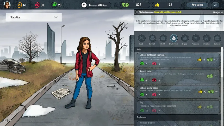Скриншот 2 к игре Ashley: The Story Of Survival