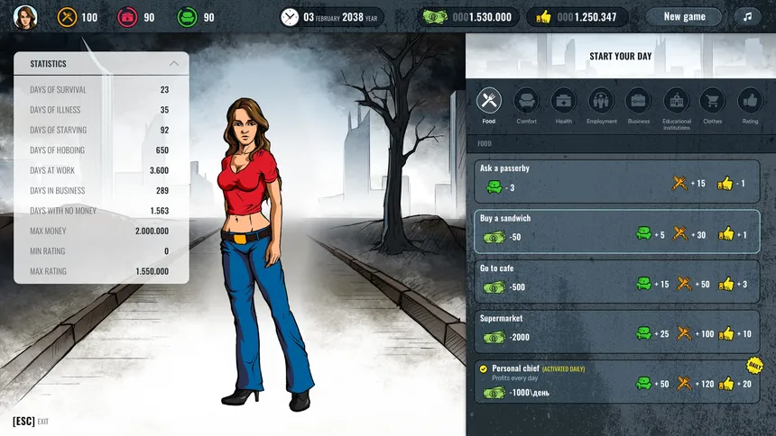 Скриншот 4 к игре Ashley: The Story Of Survival