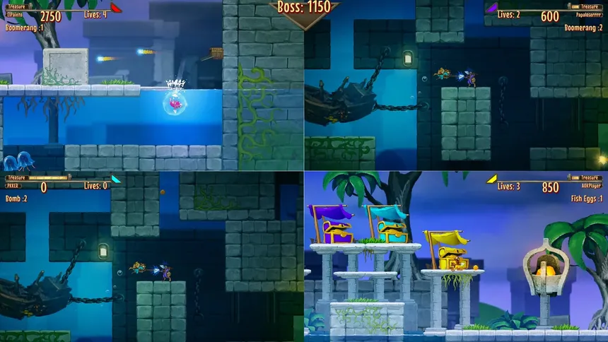 Скриншот 4 к игре Aqua Lungers