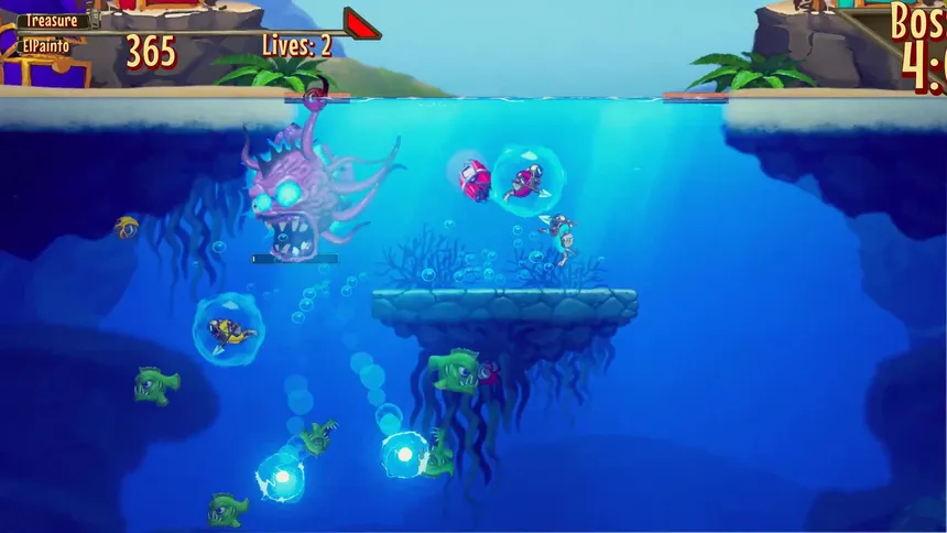 Скриншот 6 к игре Aqua Lungers