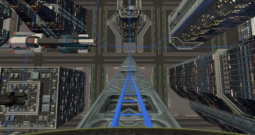 Скриншот 2 к игре Future City Coaster