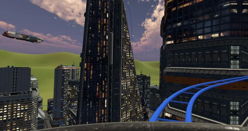 Скриншот 3 к игре Future City Coaster