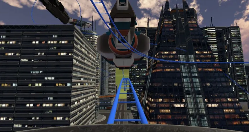 Скриншот 4 к игре Future City Coaster