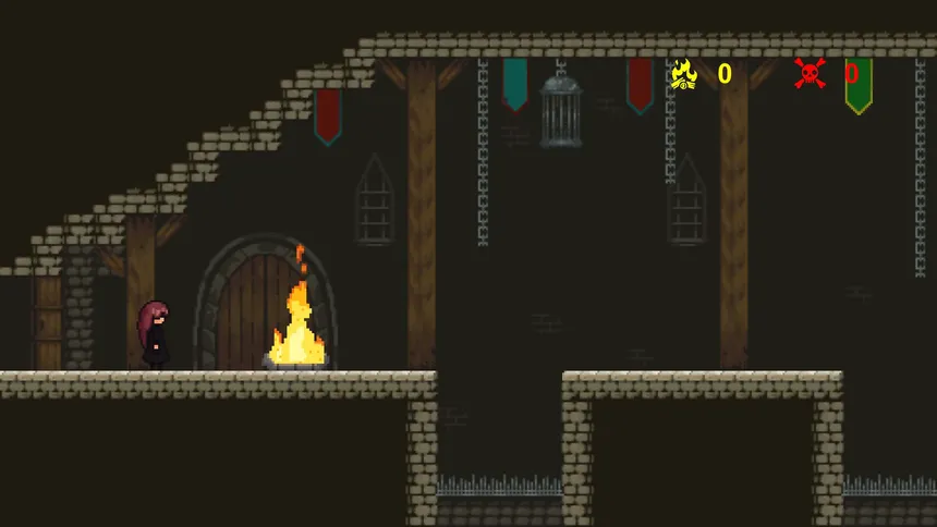 Скриншот 1 к игре Dungeon Jump - 地牢跳跃