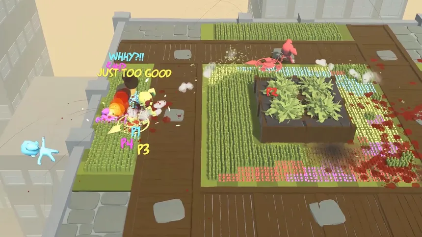 Скриншот 2 к игре Lethal Lawns: Competitive Mowing Bloodsport