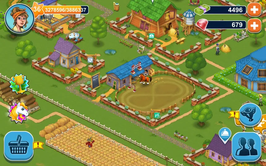 Скриншот 1 к игре Horse Farm