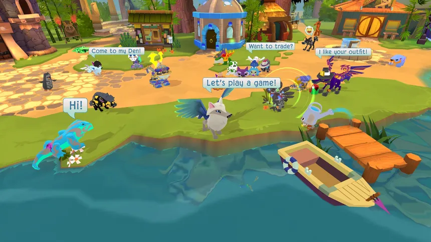 Скриншот 1 к игре Animal Jam