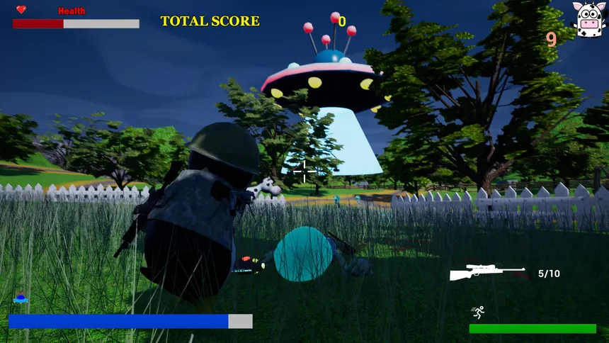 Скриншот 2 к игре Lucky VS Aliens