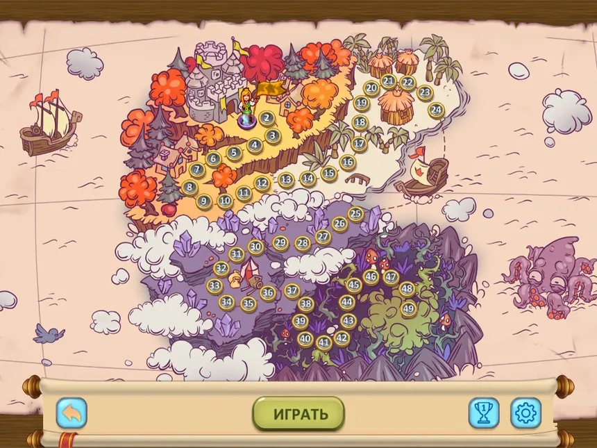 Скриншот 1 к игре Gnomes Garden Lost King