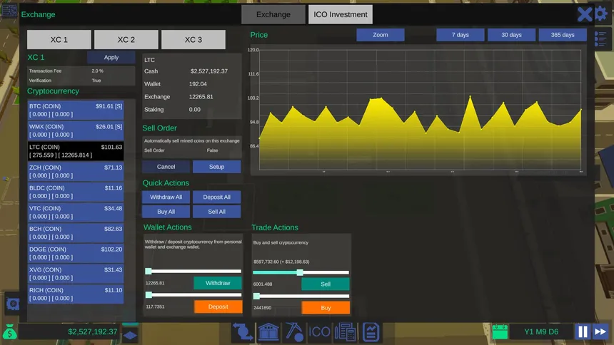 Скриншот 8 к игре Blockchain Tycoon