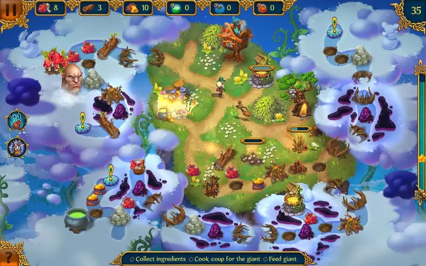 Скриншот 2 к игре The Witch's Apprentice: A Magical Mishap