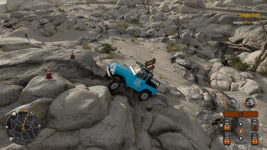Скриншот 1 к игре Pure Rock Crawling