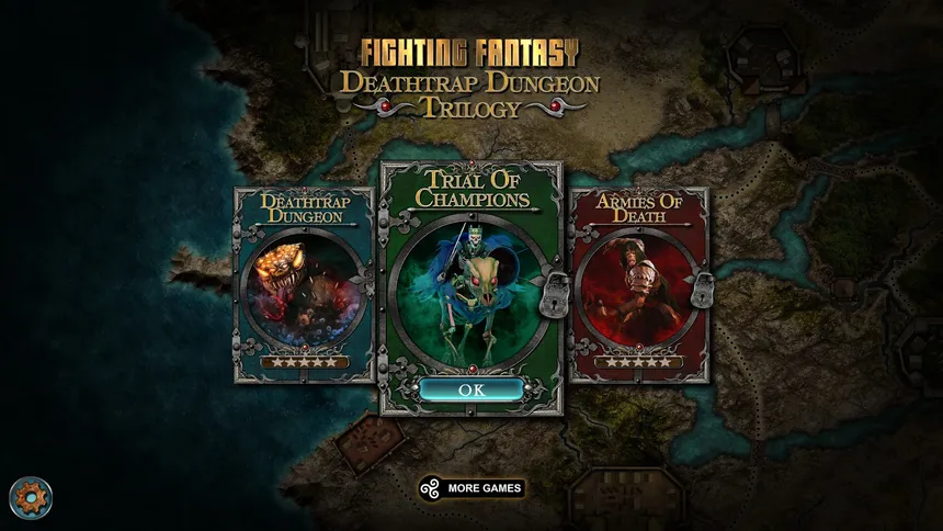 Скриншот 2 к игре Deathtrap Dungeon Trilogy