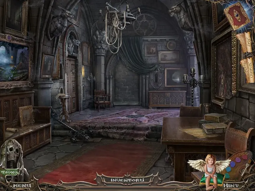 Скриншот 1 к игре Haunted Manor: Painted Beauties Collector's Edition
