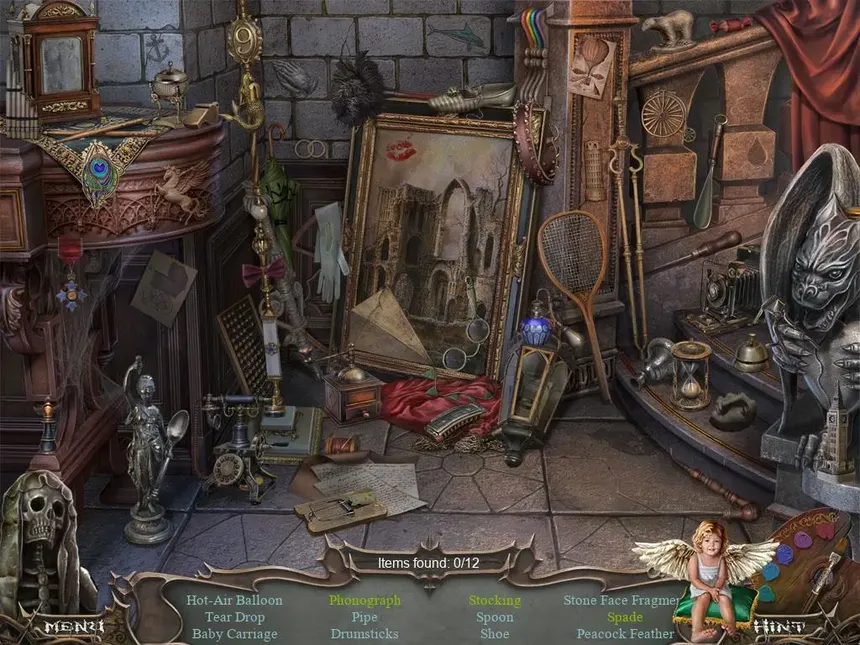 Скриншот 2 к игре Haunted Manor: Painted Beauties Collector's Edition