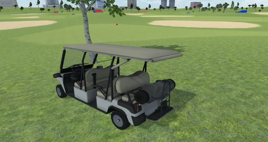 Скриншот 2 к игре Golf Cart Drive
