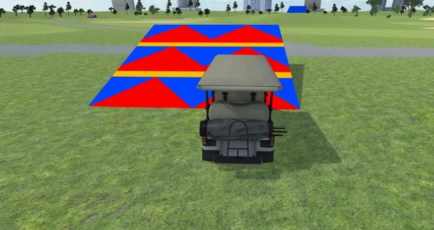 Скриншот 3 к игре Golf Cart Drive