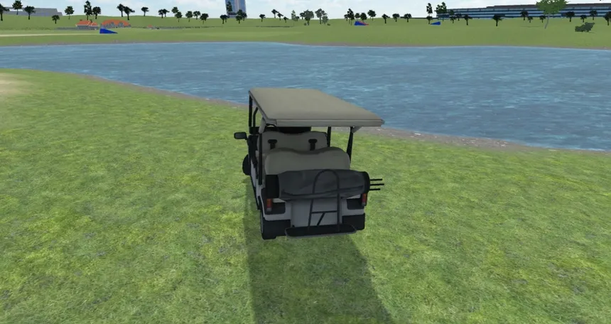 Скриншот 4 к игре Golf Cart Drive