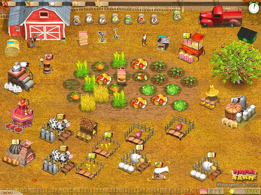 Скриншот 1 к игре Mama Farm