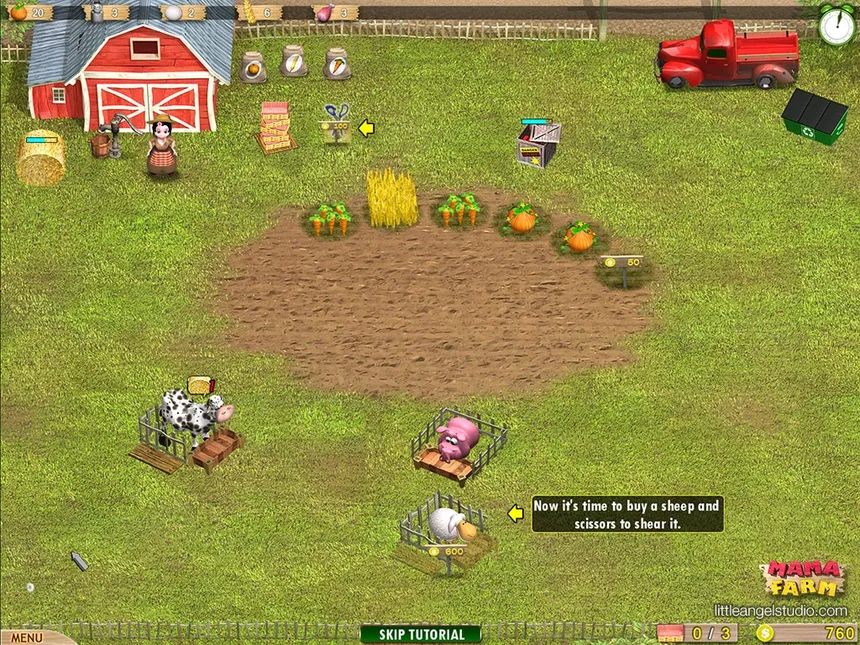 Скриншот 3 к игре Mama Farm