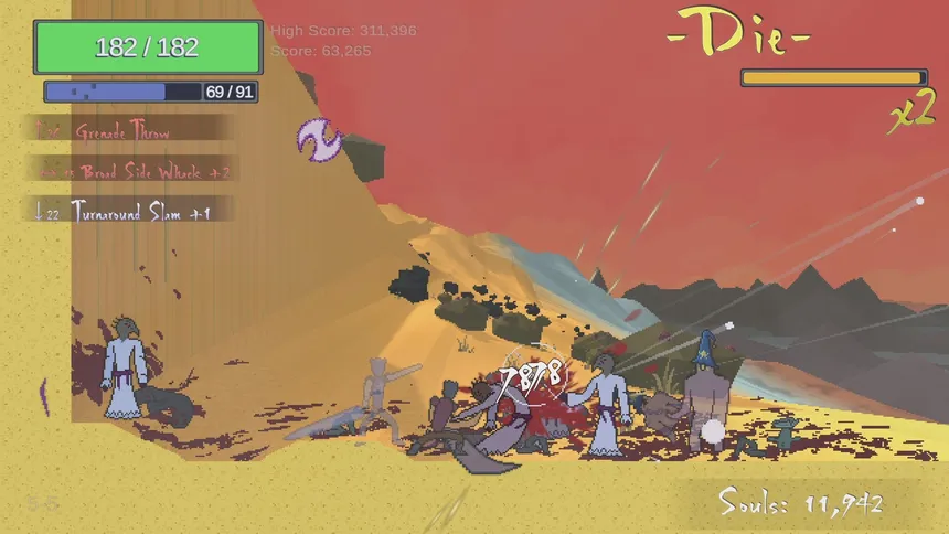 Скриншот 1 к игре Berserker's Descent