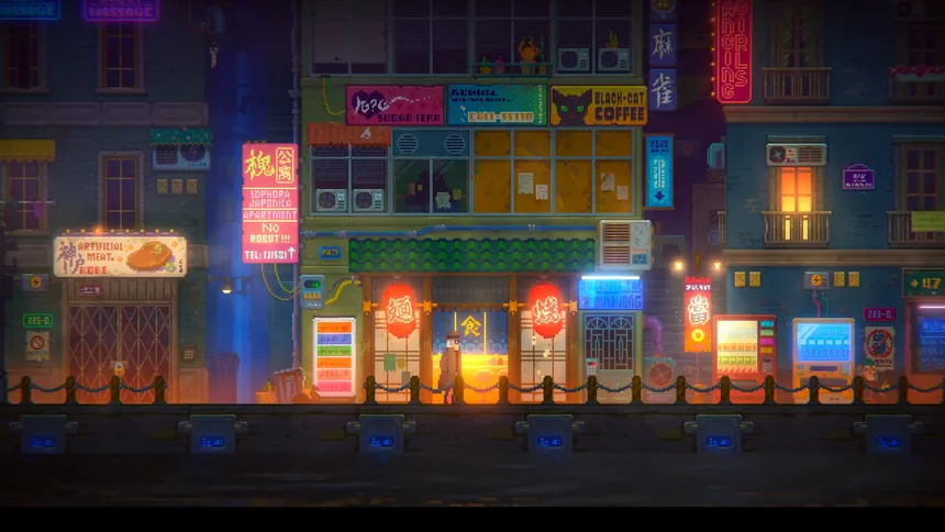 Скриншот 6 к игре Tales of the Neon Sea
