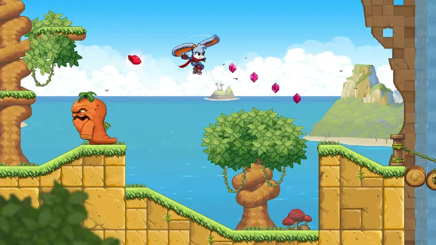 Скриншот 1 к игре Kaze and the Wild Masks