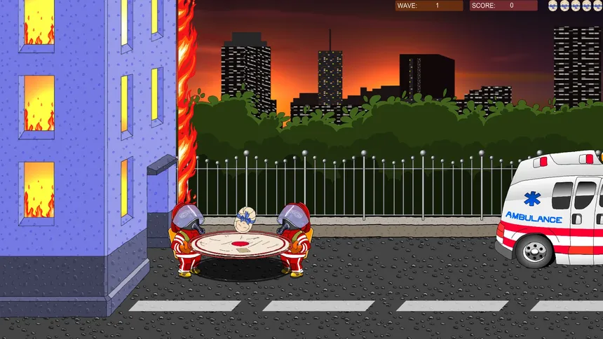 Скриншот 1 к игре Baby's on fire: 99 virgins