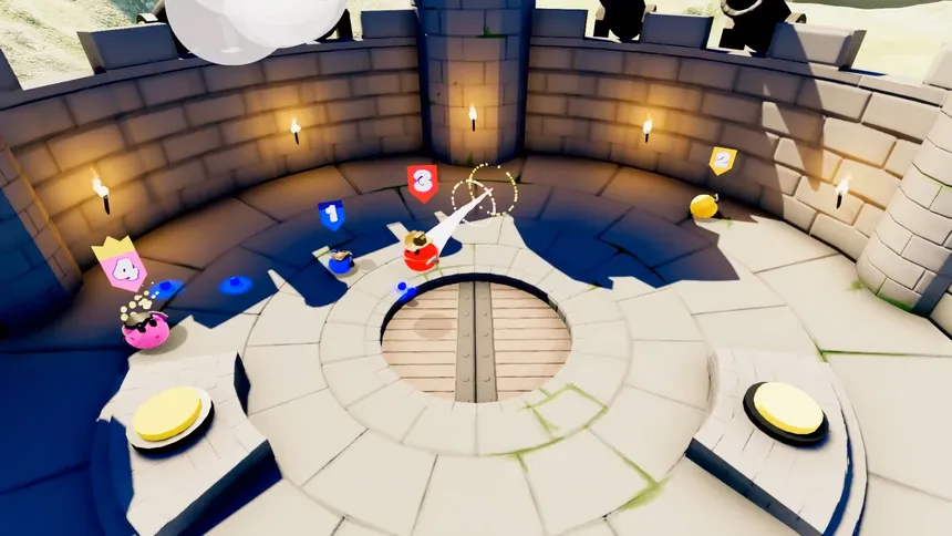 Скриншот 1 к игре The Blobs Fight