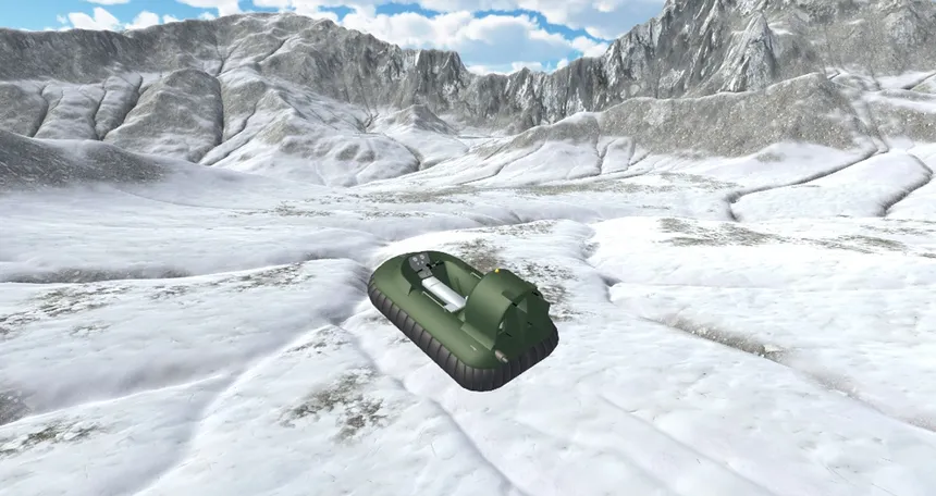 Скриншот 3 к игре Hovercraft Drive