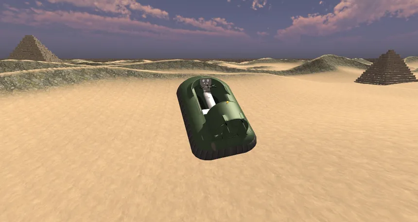Скриншот 5 к игре Hovercraft Drive