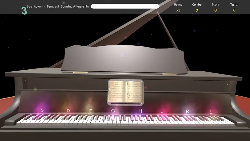 Скриншот 3 к игре Piano Play 3D