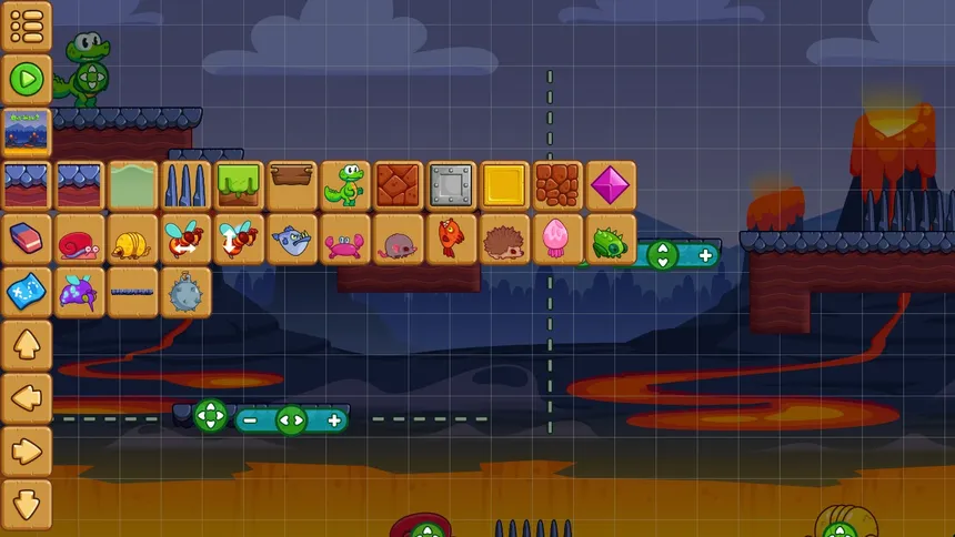 Скриншот 2 к игре Croc's World Construction Kit