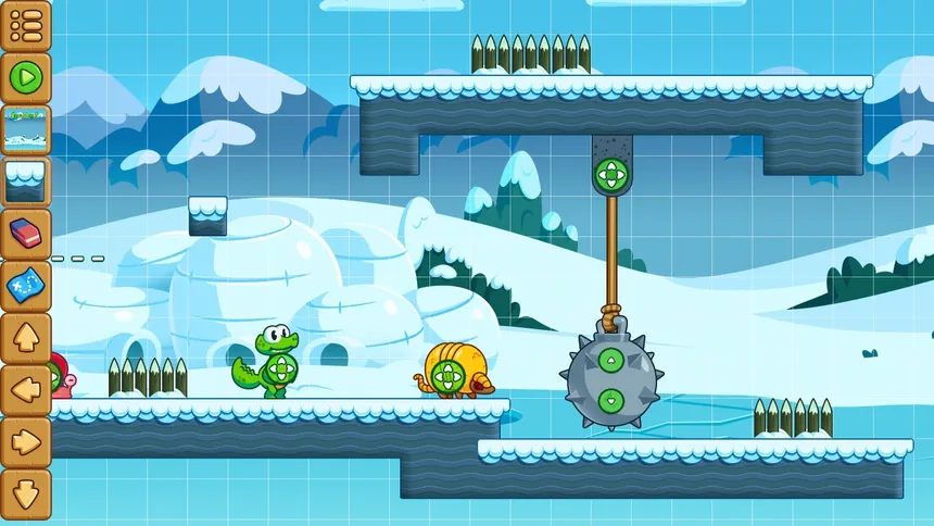 Скриншот 3 к игре Croc's World Construction Kit