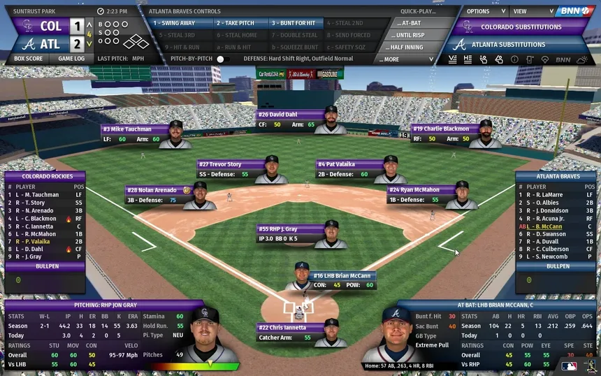 Скриншот 2 к игре Out of the Park Baseball 20