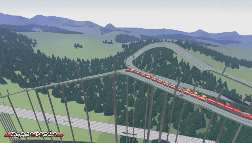 Скриншот 1 к игре Hypertrain