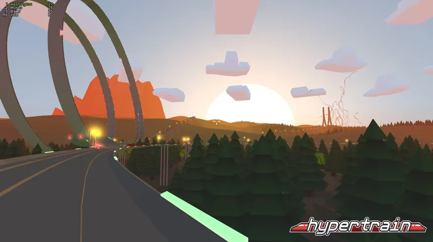 Скриншот 4 к игре Hypertrain