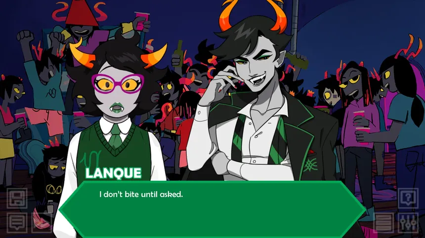 Скриншот 2 к игре Hiveswap Friendsim