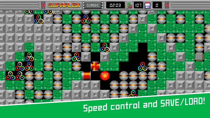 Скриншот 5 к игре Supaplex